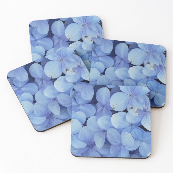 Item preview, Flowerphotography of Blue flowers Photographic Print designed and sold by TshirtTyou.