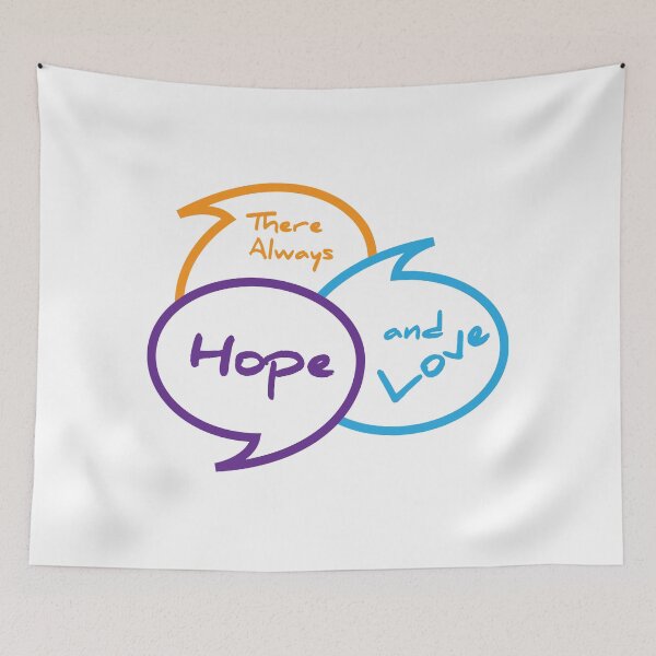 Item preview, There always hope and love - Life Quote designed and sold by feel-free-store.