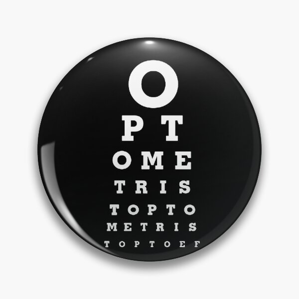 Item preview, Funny Optometrist Size Chart designed and sold by Whynot123.