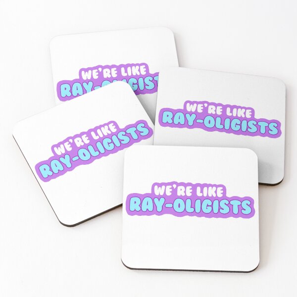 Item preview, Aquamarine Quote "We're like Ray-ologists" designed and sold by emmabarclay.