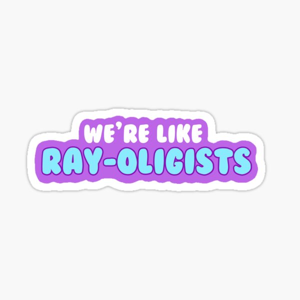 Item preview, Aquamarine Quote "We're like Ray-ologists" designed and sold by emmabarclay.