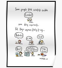 The truth about working in science Poster