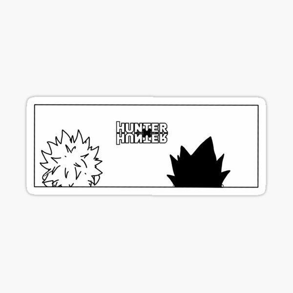 hunter x stickers redbubble