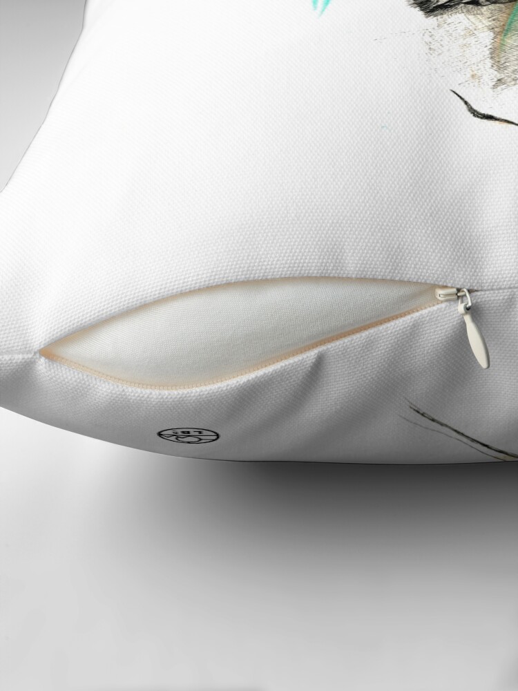 Aperçu 2 sur 4. Coussin avec l'œuvre Perseus créée et vendue par LoicBrDesign.