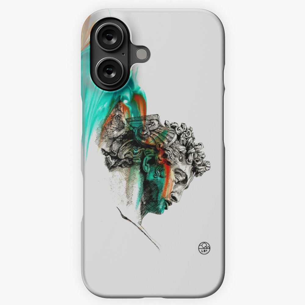Aperçu de l'œuvre Coque rigide iPhone créée et vendue par LoicBrDesign.
