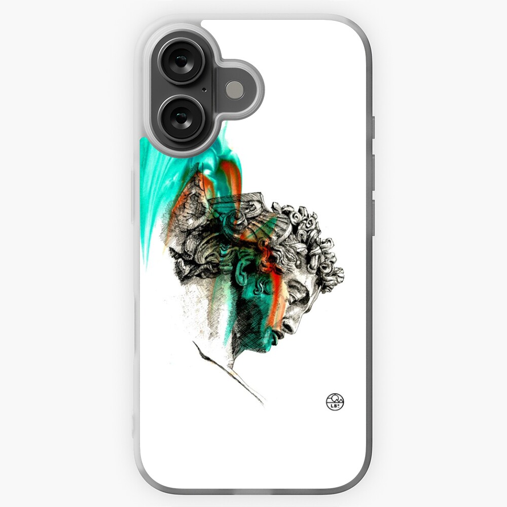 Aperçu de l'œuvre Coque souple iPhone créée et vendue par LoicBrDesign.