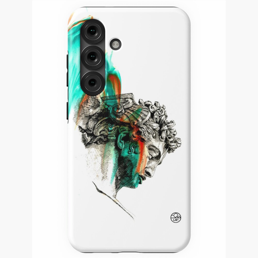 Aperçu de l'œuvre Coque antichoc Samsung Galaxy créée et vendue par LoicBrDesign.