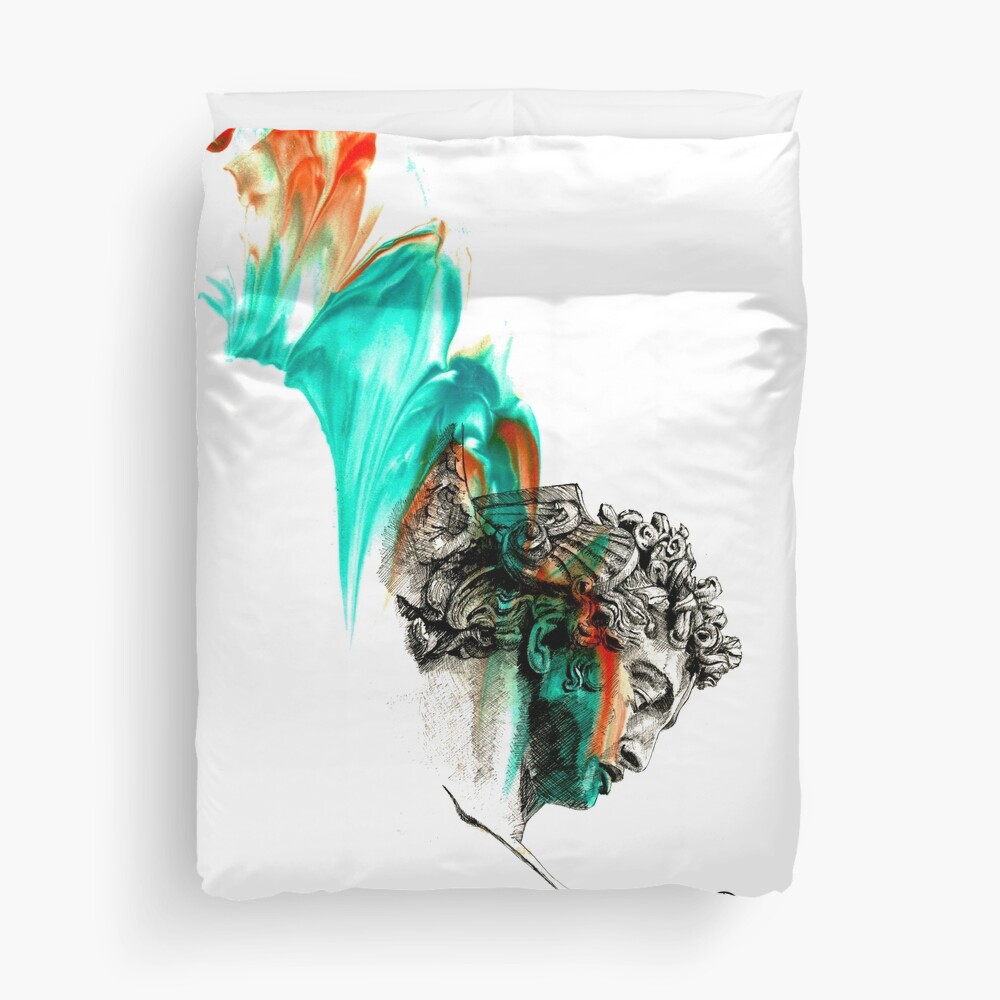 Aperçu de l'œuvre Housse de couette créée et vendue par LoicBrDesign.
