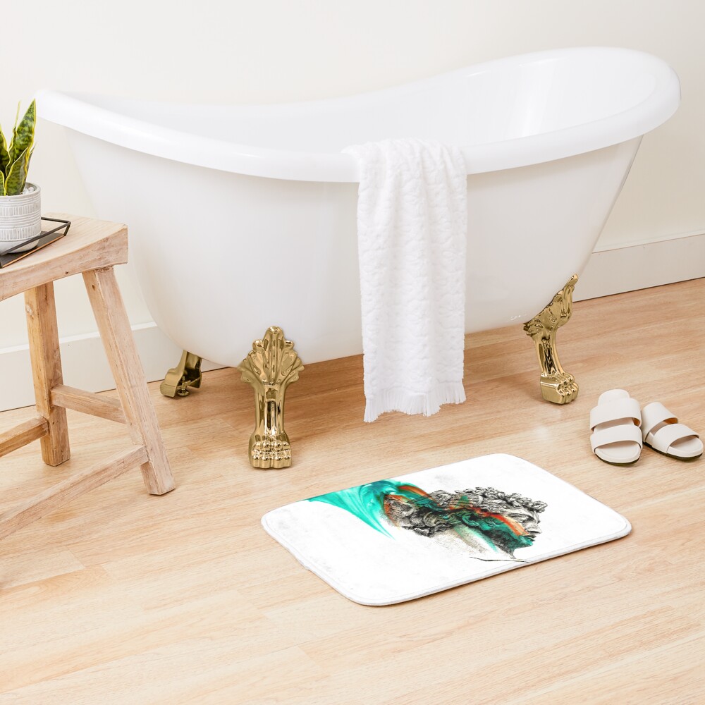 Aperçu de l'œuvre Tapis de bain créée et vendue par LoicBrDesign.