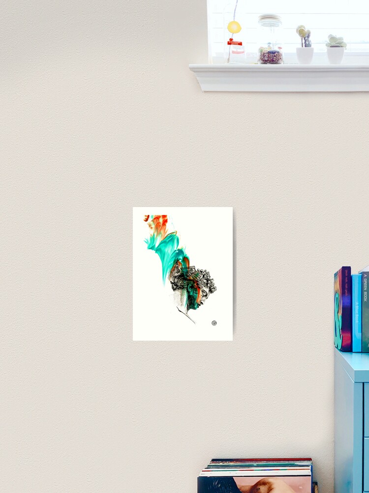 Aperçu 2 sur 3. Impression artistique avec l'œuvre Perseus créée et vendue par LoicBrDesign.
