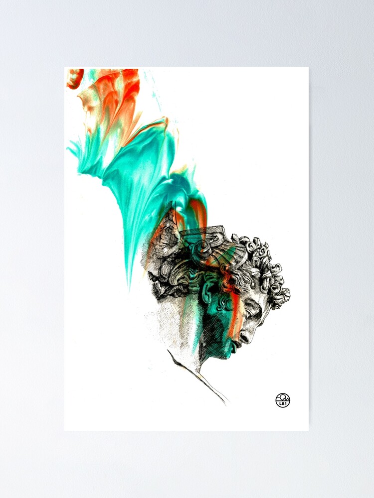 Aperçu 1 sur 3. Poster avec l'œuvre Perseus créée et vendue par LoicBrDesign.
