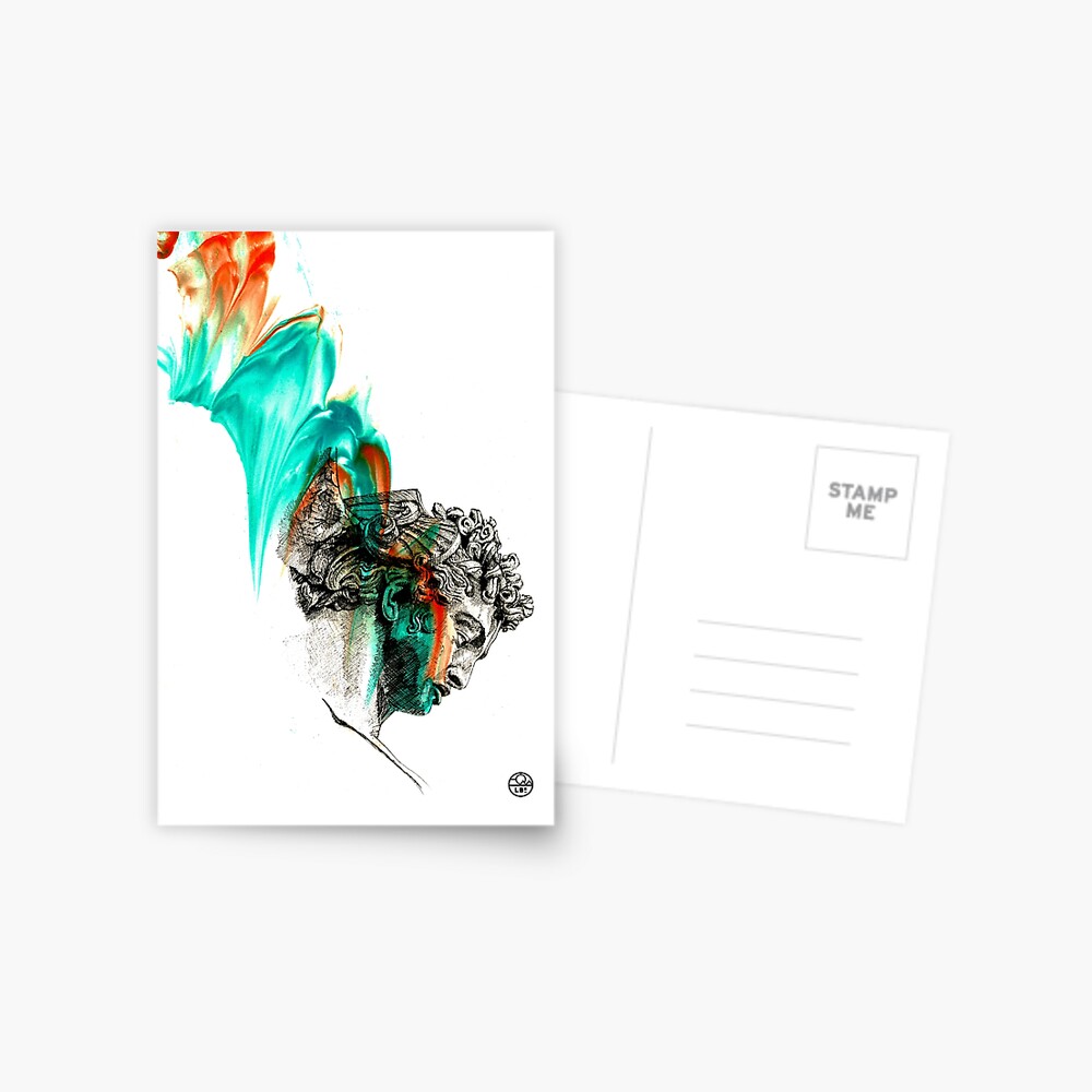 Aperçu de l'œuvre Carte postale créée et vendue par LoicBrDesign.