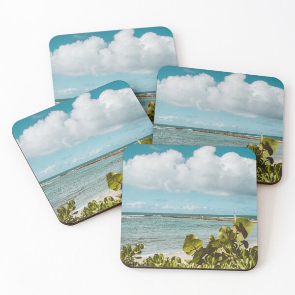 Item preview, Peaking Through Foliage, Beach View, Moody Sky designed and sold by OceanSand.