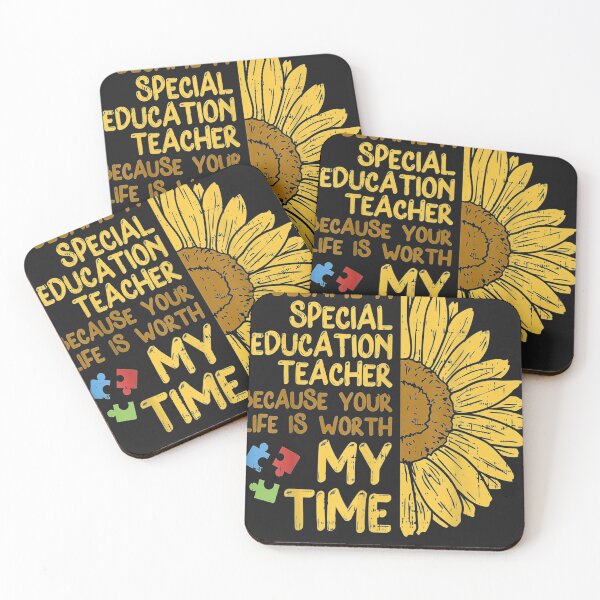 Item preview, Special Education Teacher Sunflower Autism Awareness designed and sold by palaelica.