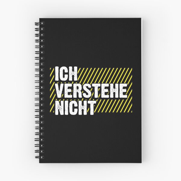 Item preview, Ich verstehe nicht (I don't understand in German) designed and sold by 3bythelake.