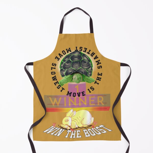 Item preview, Slowest move is the smartest move with dark yellow background designed and sold by SueSakpal.