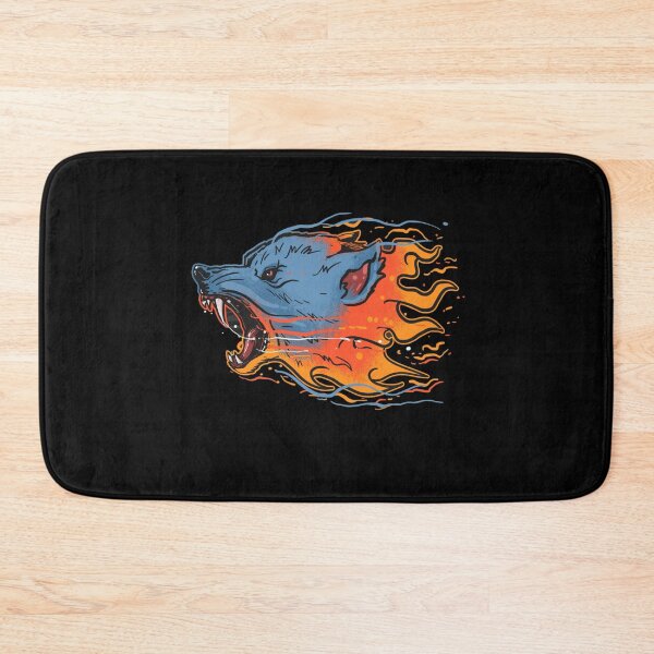 Item preview, Wolf fire beast wild Best Halloween Christmas artwork lover sticker mask T-Shirt designed and sold by zugharo2019.