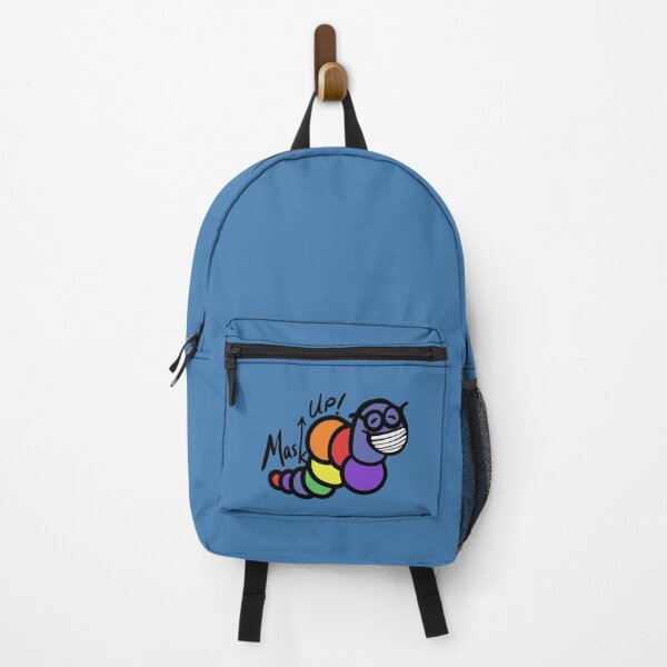 Item preview, Mask Up Caterpillar rainbow designed and sold by FrictionMaxxing.
