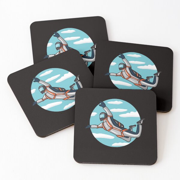 Item preview, Skydiver Illustration designed and sold by Whynot123.
