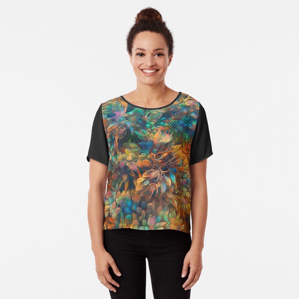 Item preview, Chiffon Top designed and sold by blackhalt.