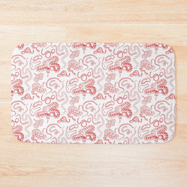 Item preview, Small Red Ink Household Snake Pattern designed and sold by YGA Studio.