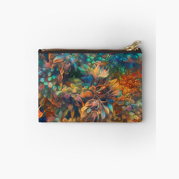 Item preview, Fantasy floral abstract digital painting designed and sold by blackhalt.