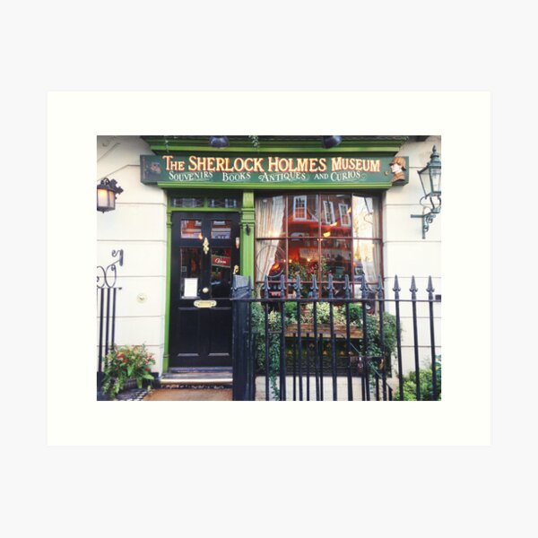 Item preview, sherlock holmes museum designed and sold by Catherine Ostholthoff.