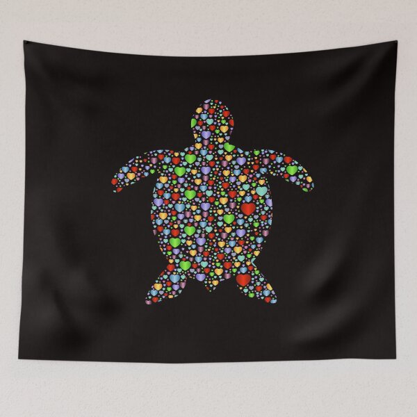 Item preview, Turtle Hearts Silhouette designed and sold by Whynot123.