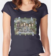 The Walking Dead by Kenny Durkin Women's Fitted Scoop T-Shirt