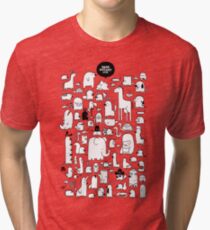 All the Beasts Imagined & Real Tri-blend T-Shirt
