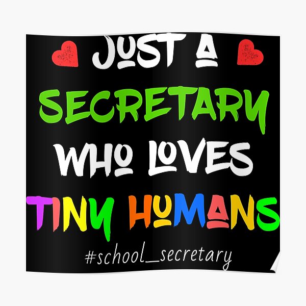 School Secretary Posters Redbubble
