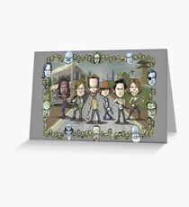 The Walking Dead by Kenny Durkin Greeting Card