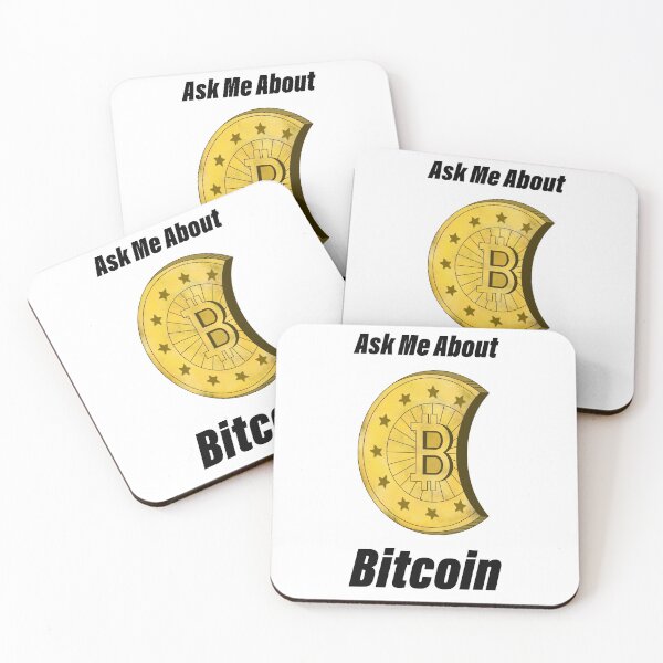 Item preview, Ask Me About Bitcoin designed and sold by aventi24.