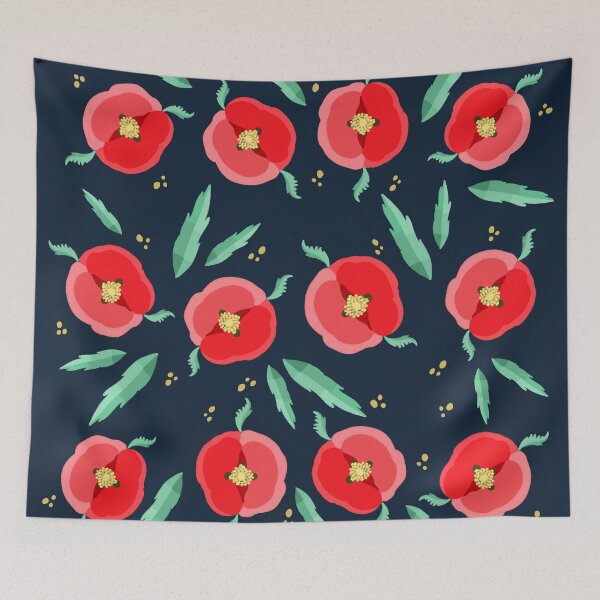 Item preview, Red Poppyflowers  designed and sold by Valeria Frustaci.