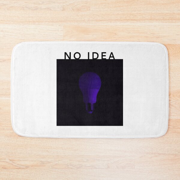 Item preview, No Idea Blue Lamp designed and sold by SobaWaveStudio.