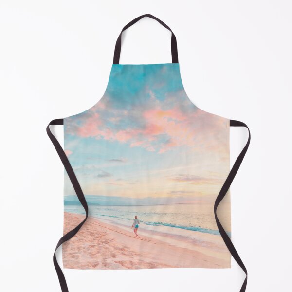 Item preview, Pastel Cotton Candy Sunset Sky + Walk On Beach designed and sold by OceanSand.
