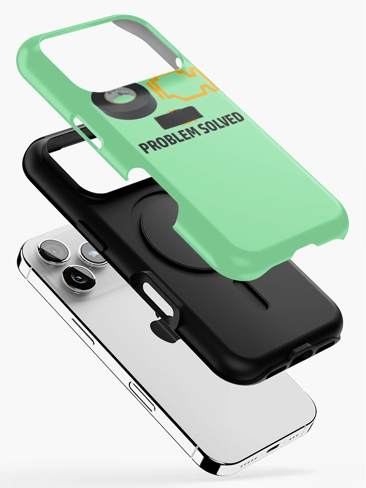 Thumbnail 2 of 4, iPhone Case, Problem Solved designed and sold by Slinky-Reebs.