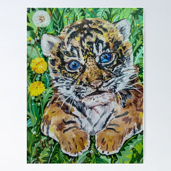 Item preview, Siberian Tiger Cub designed and sold by MariaSibireva.