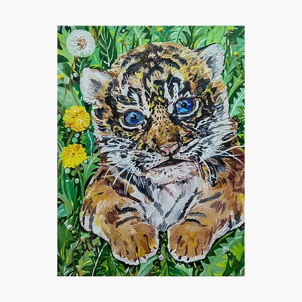 Item preview, Siberian Tiger Cub designed and sold by MariaSibireva.