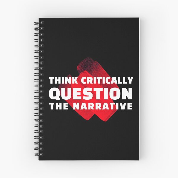 Item preview, Question The Narrative, think for yourself designed and sold by ArtOfRebellion.
