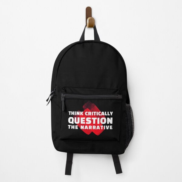 Item preview, Question The Narrative, think for yourself designed and sold by ArtOfRebellion.