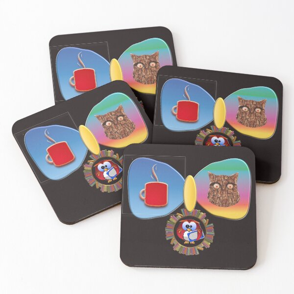 Item preview,   BOW TIE FOR FANS OF COFFEE BOOKS AND OWLS designed and sold by Ralek.