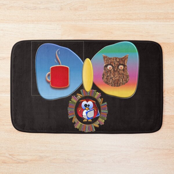 Item preview,   BOW TIE FOR FANS OF COFFEE BOOKS AND OWLS designed and sold by Ralek.
