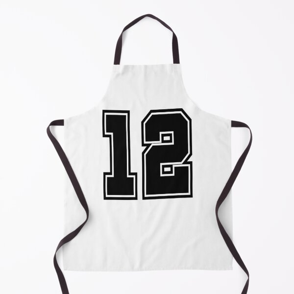 Item preview, 12 shirt number college style football soccer number designed and sold by GeogDesigns.