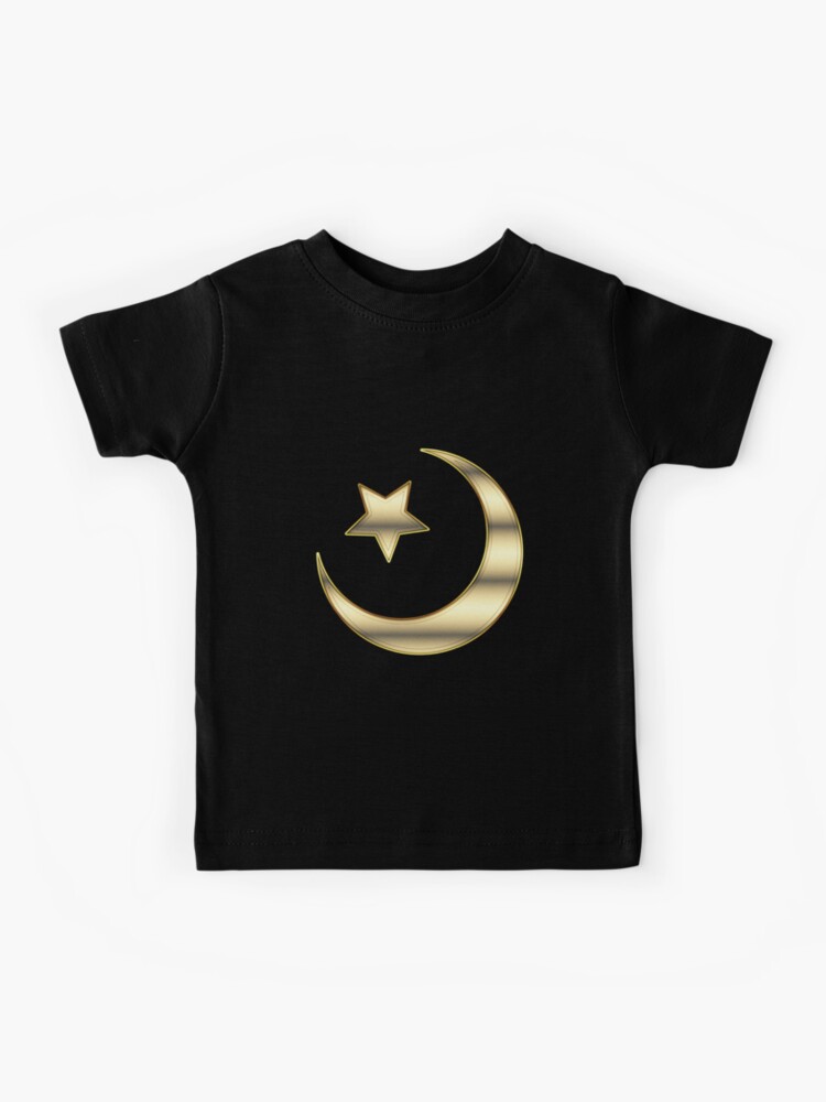 Islam: The Crescent Moon and Star - Gold Plated