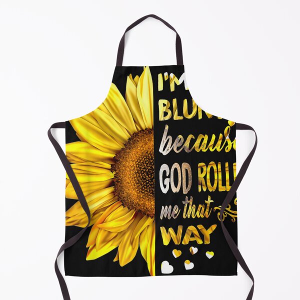 Item preview, Sunflower I'm Blunt Because God Rolled Me That Way designed and sold by palaelica.