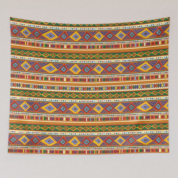 Item preview, colorful traditional African pattern designed and sold by HEworld.