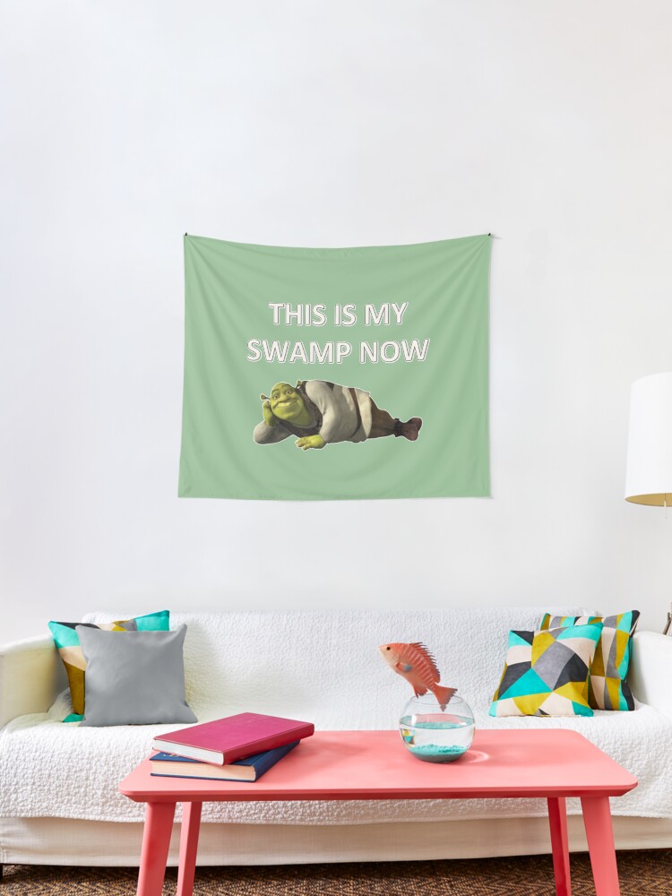 shrek wall tapestry