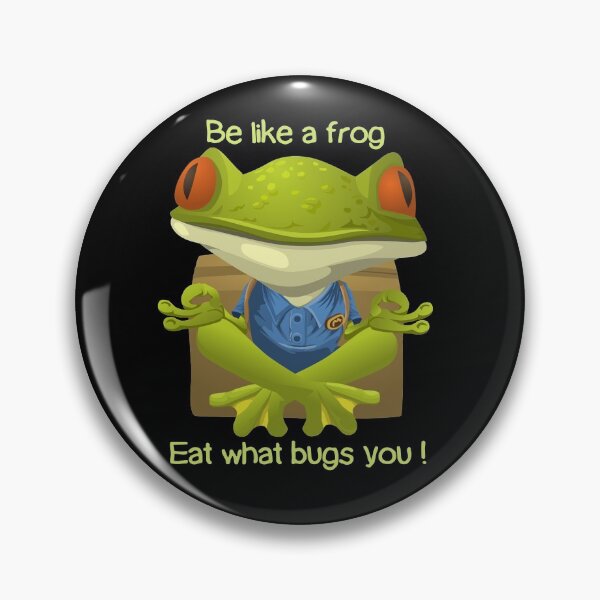 Item preview, Be like a Frog... Funny Novelty  designed and sold by Paulele.