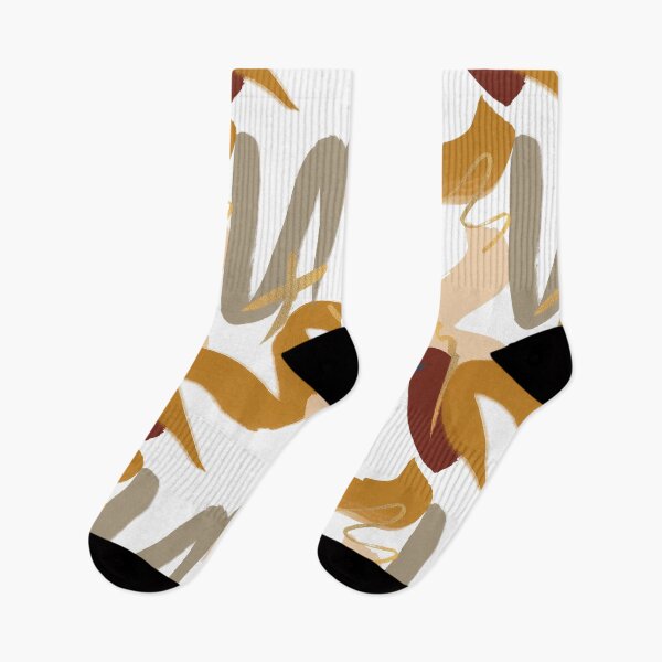 Item preview, Abstract art pattern of watercolor and gold strokes designed and sold by raghda-s-m.